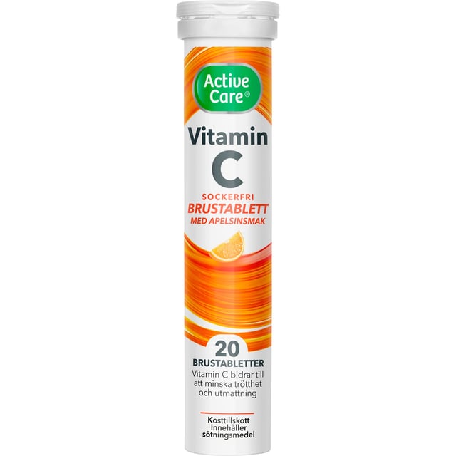 Active Care C-vitamin Apelsin 20 st