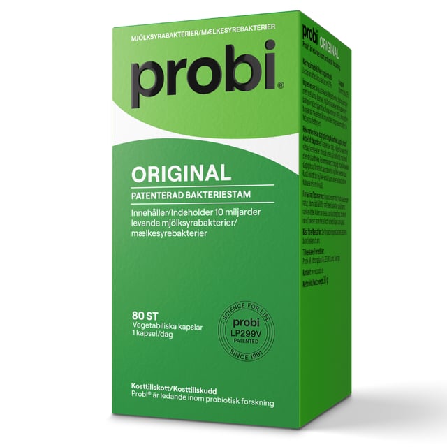 PROBI Original Mjölksyrabakterier 80 kapslar
