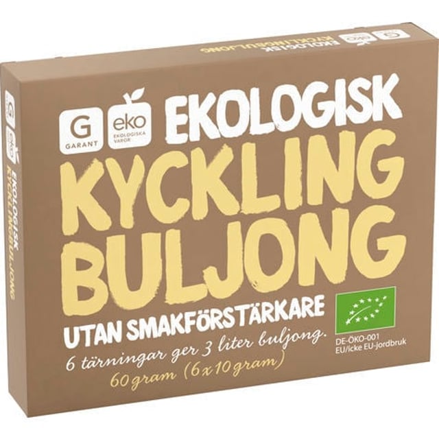 Garant Eko Kyckling buljong 60 g