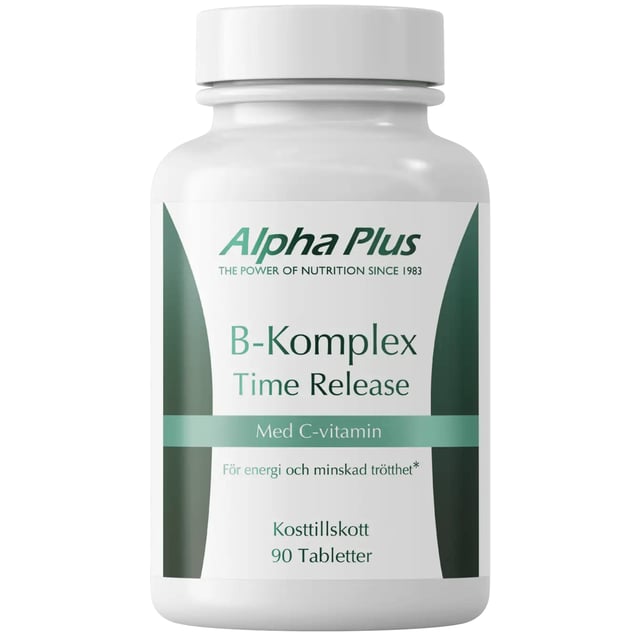Alpha Plus B-komplex 90 kapslar