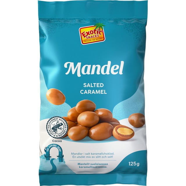 Exotic Snacks Mandel Salted Caramel 125 g