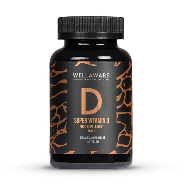 WellAware Super Vitamin D3 5000IE 180 tabletter
