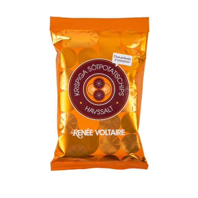 Renée Voltaire Krispiga Sötpotatischips Havssalt 80 g