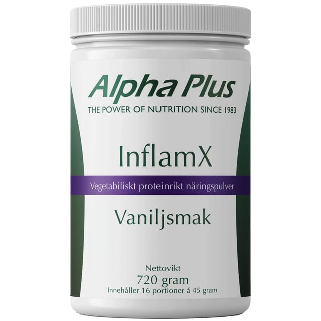 Alpha Plus InflamX Vaniljsmak 720 g