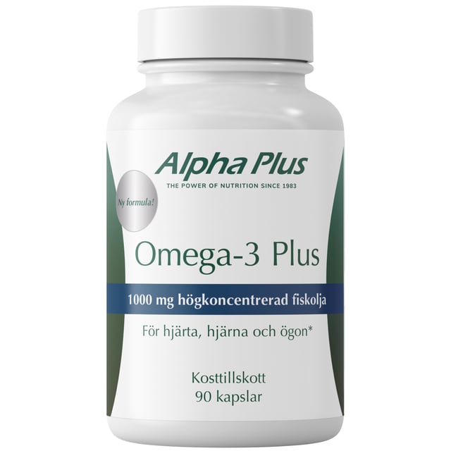 Alpha Plus Omega-3 Plus 90 kapslar