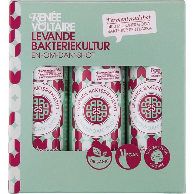 Renée Voltaire Levande Bakteriekultur – En-Om-Dan' Shot 80ml 6-pack EKO