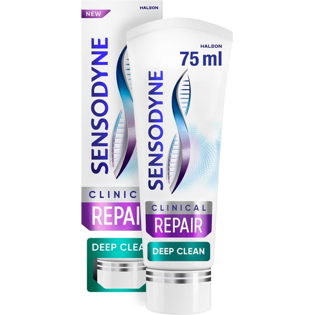 Sensodyne Clinical Repair Deep Clean Tandkräm 75 ml