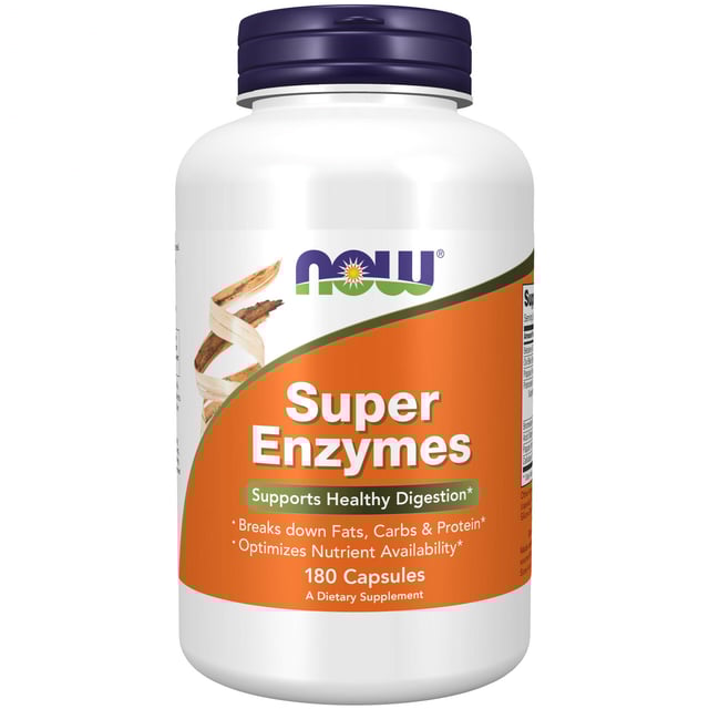 NOW Super Enzymes 180 kaplsar