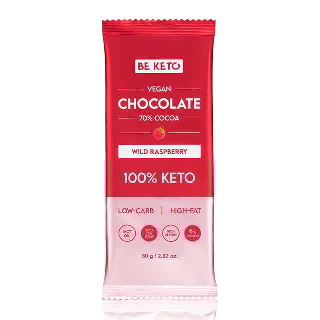 BeKeto Chocolate Wild Raspberry 80 g