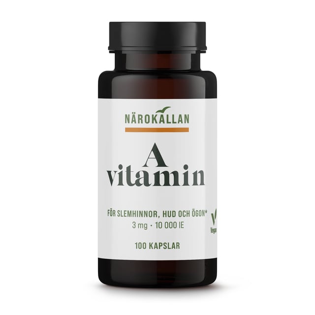 Närokällan A-vitamin 100 kapslar