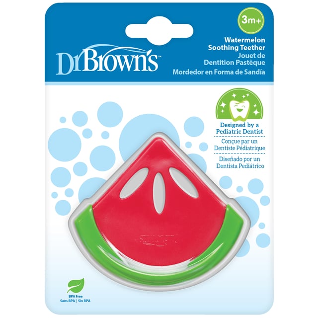 Dr.Brown Soothing Teether - Watermelon Coolees
