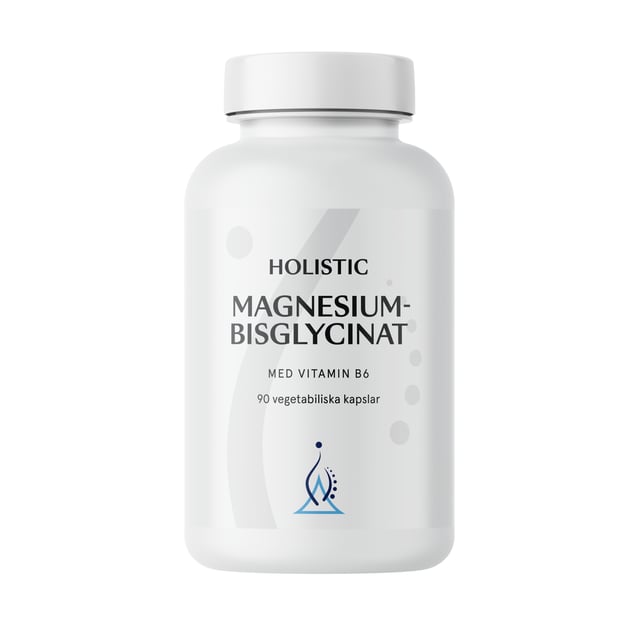 Holistic Magnesiumbisglycinat 100 mg, 90 vegetabiliska kapslar