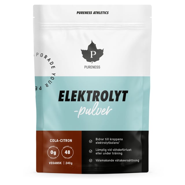 Pureness Elektrolytpulver Cola-Citron - 240 g