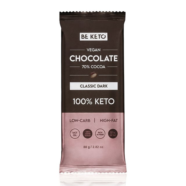 BeKeto Chocolate Original Dark 80 g