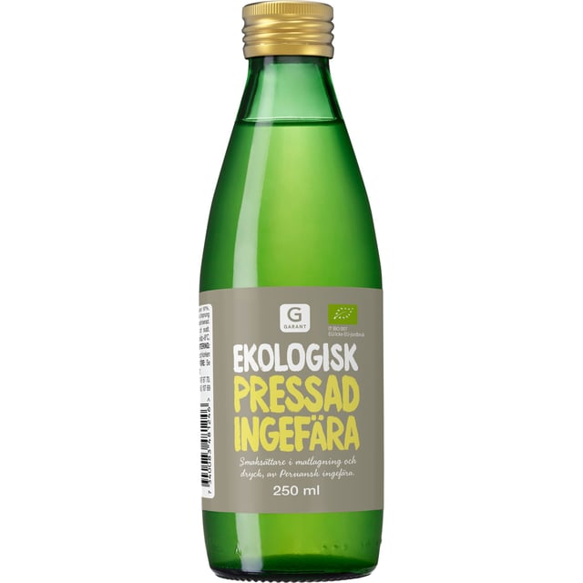 Garant Pressad Ingefära EKO 250 ml
