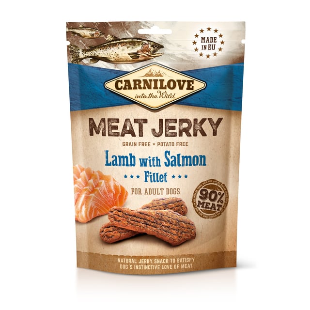 Carnilove Jerky Lamb with Salmon Fillet 100 g