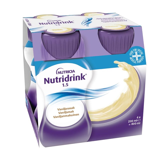 Nutridrink Vaniljsmak 4 x 200 ml