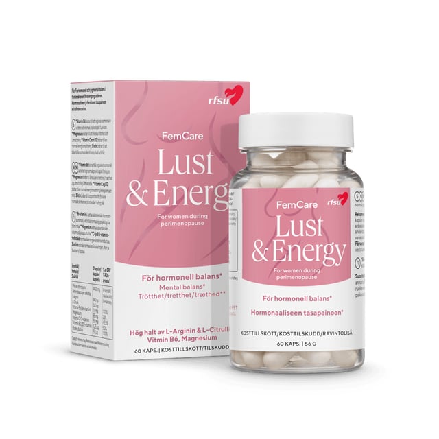 RFSU FemCare Lust & Energy 60 kapslar