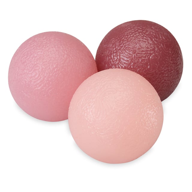 Gaiam Hand Therapy Kit Berry 3-pack