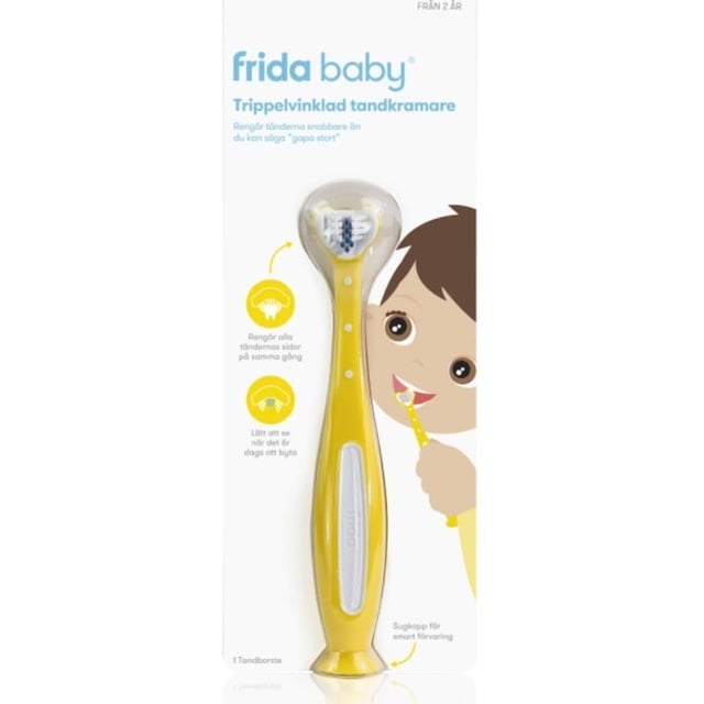 Frida Baby Trippelvinklad tandborste 1st