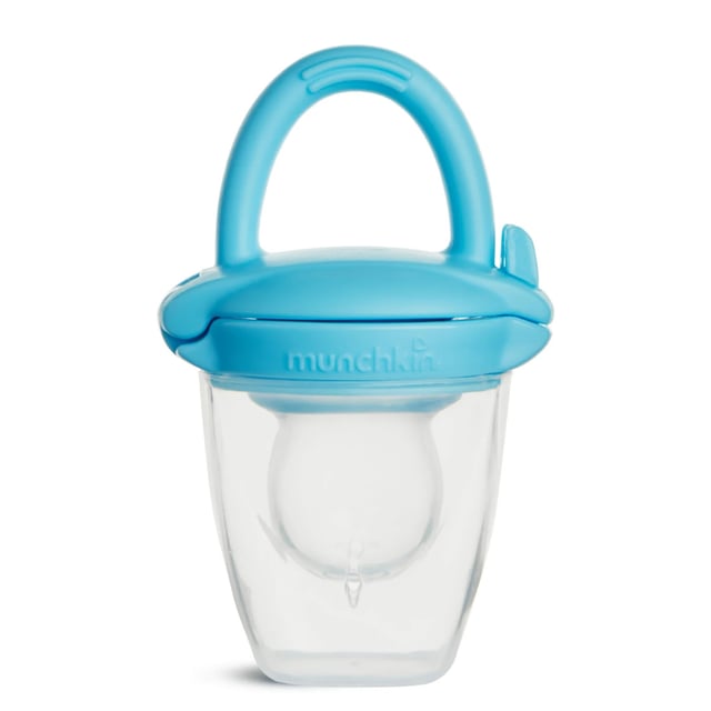 Munchkin Baby Food Feeder Silikon Blue