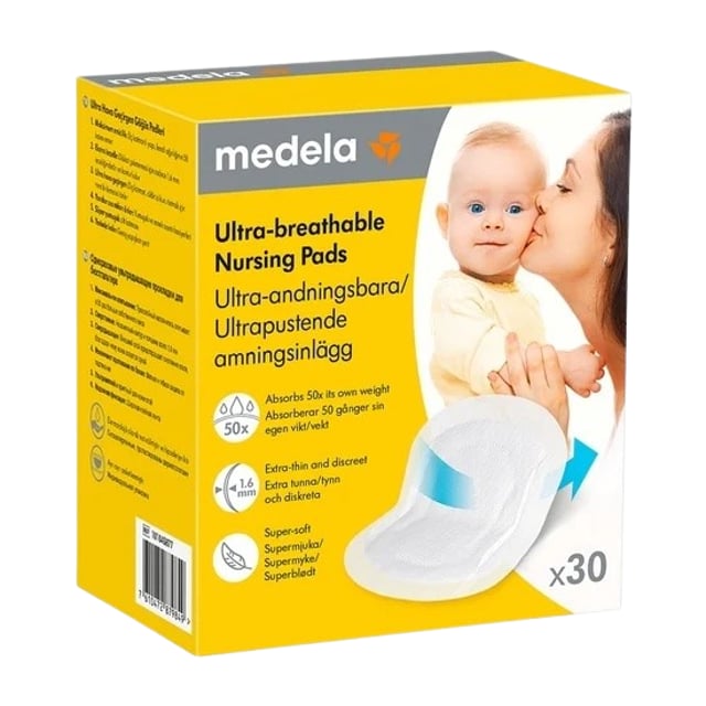 Medela Ultraandningsbara Amningsinlägg 30 st