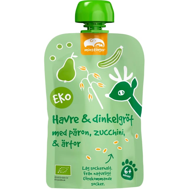 Minstingen EKO Havre Dinkelgröt 120 g