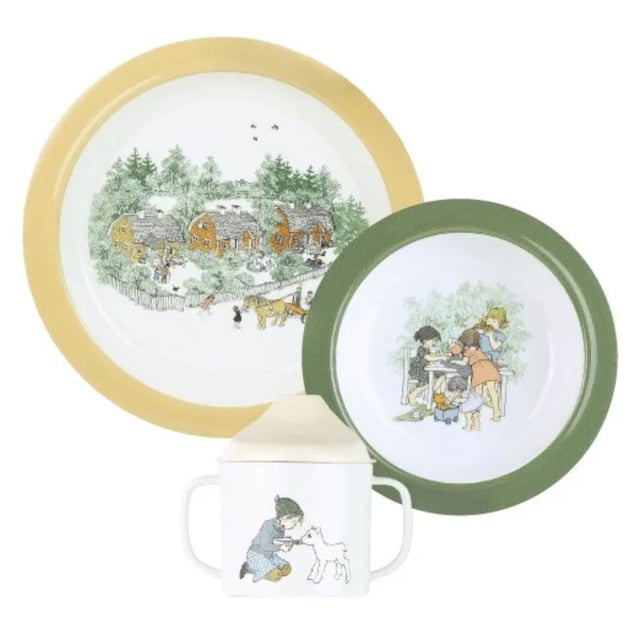 Rätt Start Barnen i Bullerbyn Barnservis 3 delar