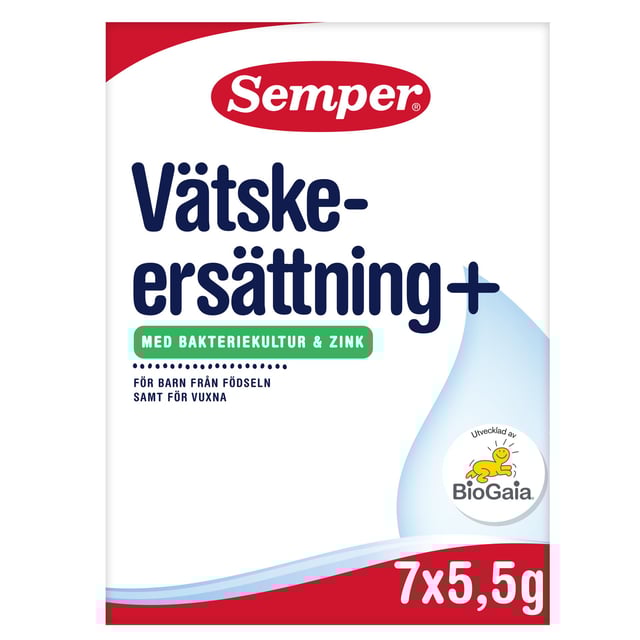 Semper Vätskeersättning & Bakteriekultur 38,5 g