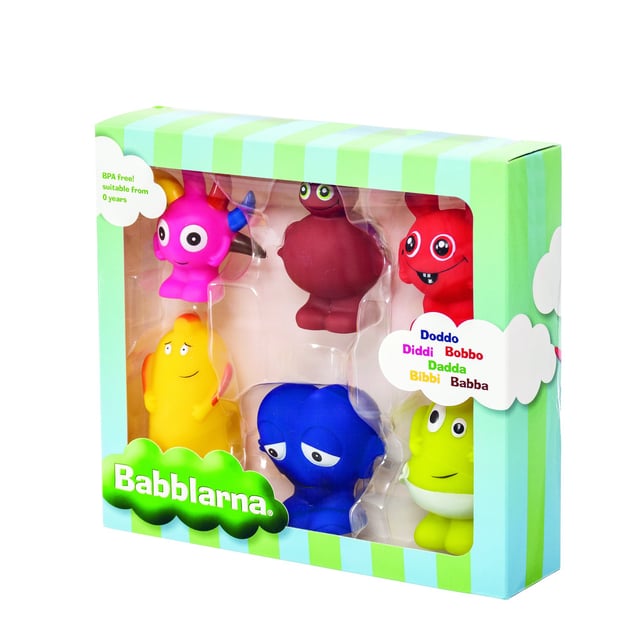 Babblarna Plastfigurer Leksaker från 0 Månader 6 st