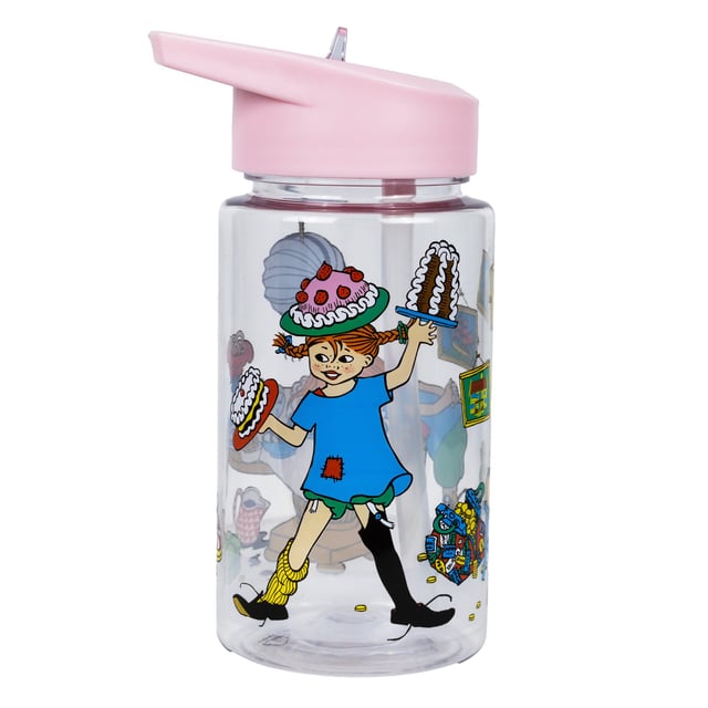 Rätt Start Pippi Födelsedag Vattenflaska i Plast 500 ml