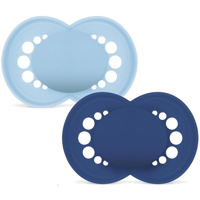 MAM Orig Silk 16-36m Box V Blue Unprint 2 st