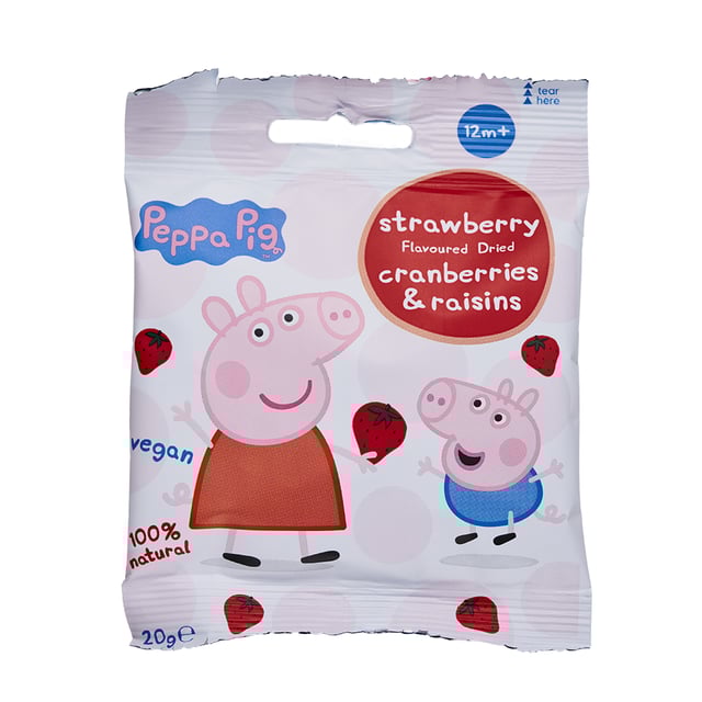 Mumsisar Greta Gris Jordgubb 20 g