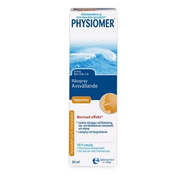 Physiomer Hyperton Nässpray 20 ml