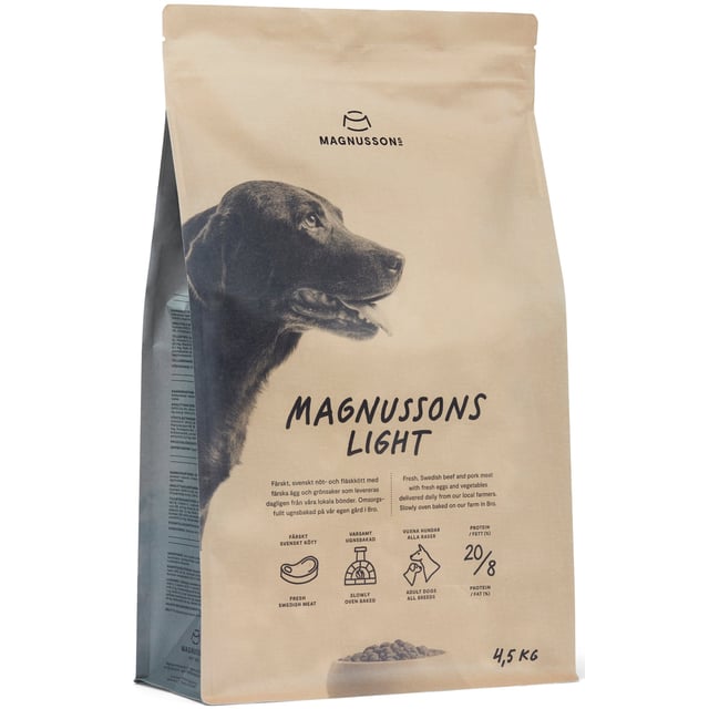 Magnusson Torrfoder Light Meat & Biscuit 4,5 kg