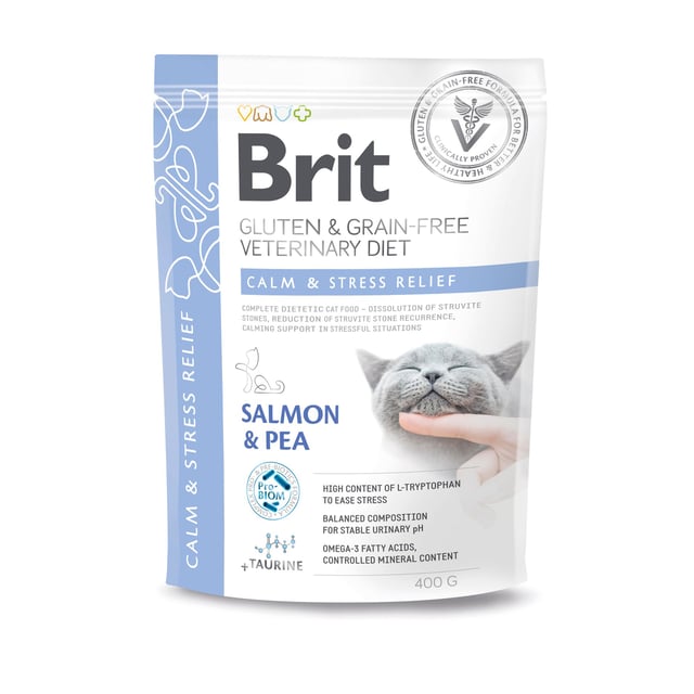 Brit Veterinary Diet Brit Grain-Free Vet Diets Cat Calm & Stress Relief 400 g