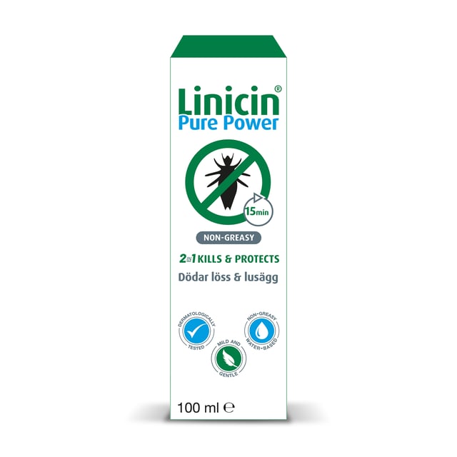 Linicin Pure Power 2in1 Lusmedel 100 ml