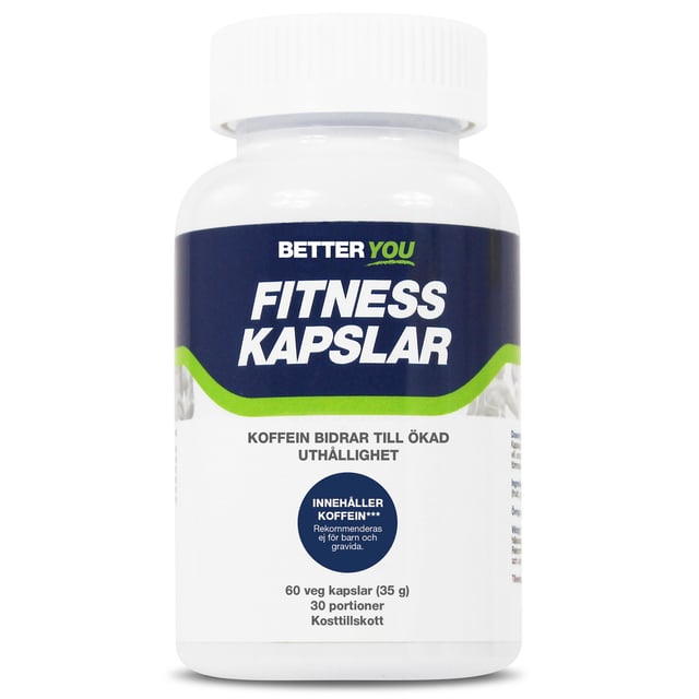 Better You Fitness Kapslar Koffein 60 kapslar
