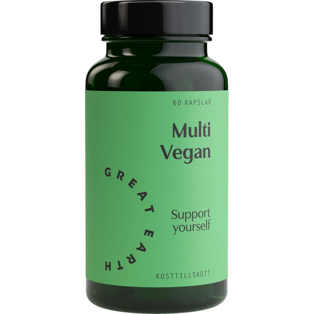 Great Earth Multi Vegan 60 kapslar