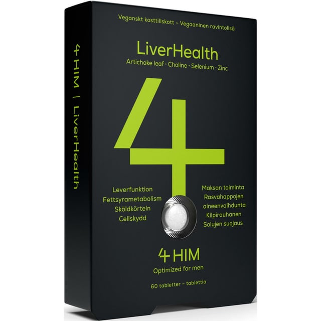 4Him LiverHealth Kosttillskott 60 tabletter