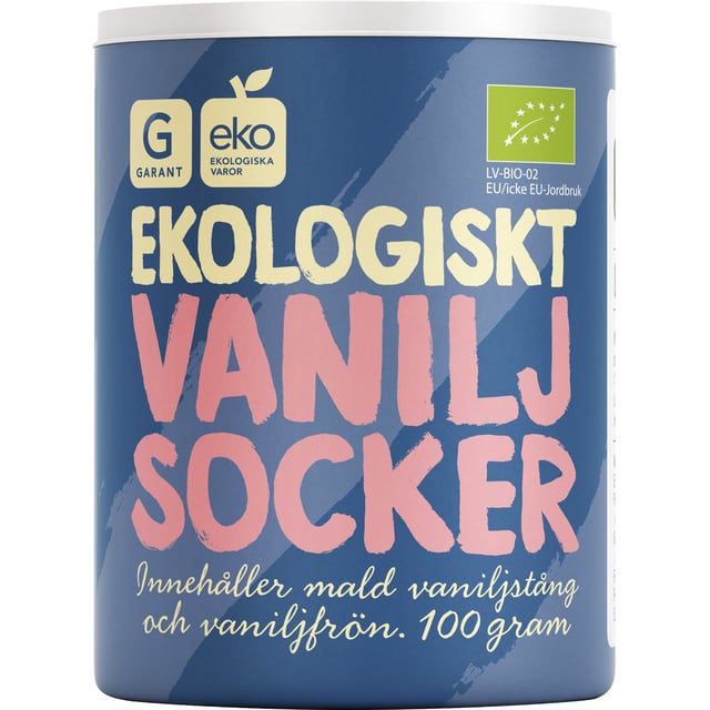 Garant Ekologiskt Vaniljsocker 100 g