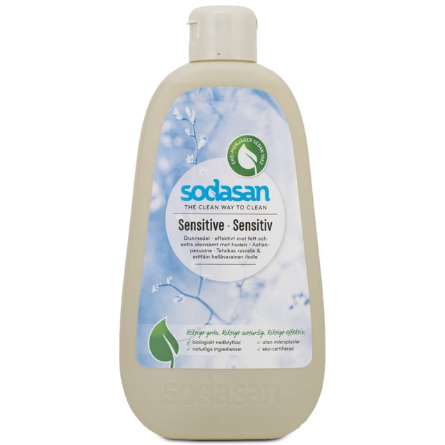 Sodasan Diskmedel Sensitive 500 ml