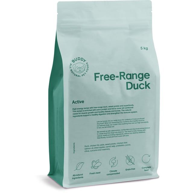 Buddy Pet Foods Free-Range Duck 5 kg