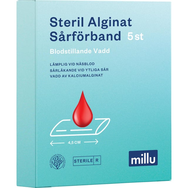 Millu Blodstillande Vadd 5 st