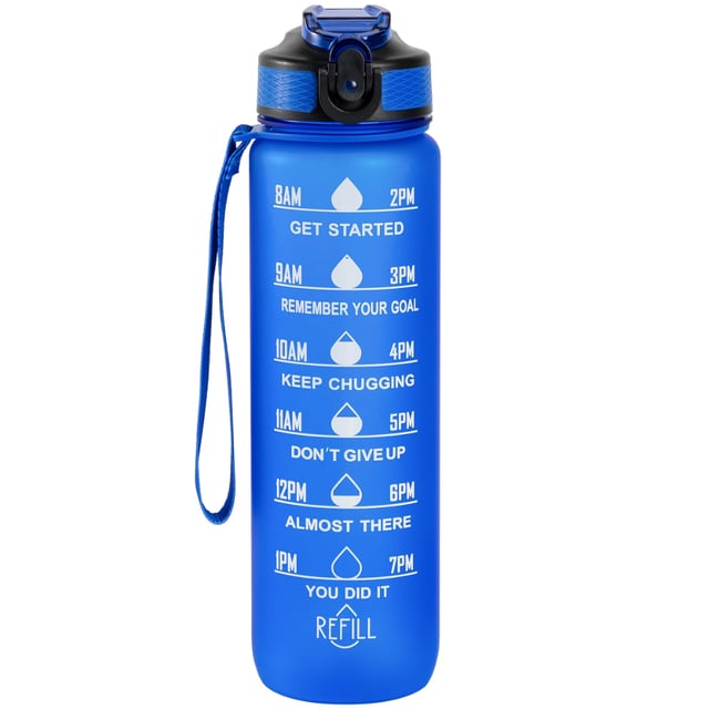 Sthlm Hydra Bottle Blue 1 liter