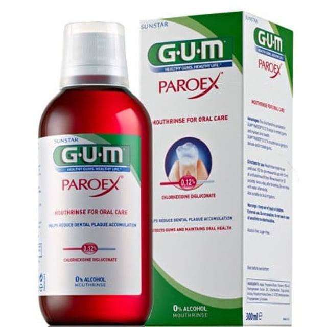 GUM Paroex munskölj 1,2 mg/ml 300 ml