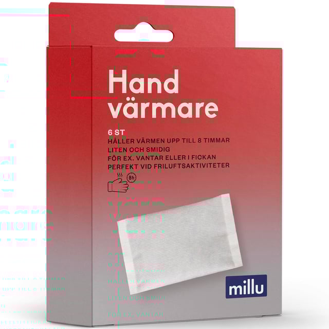 Millu Handvärmare 6 st