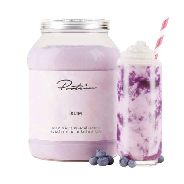 Protein.com Slim Måltidsersättning Blåbär & Acai 1200 g