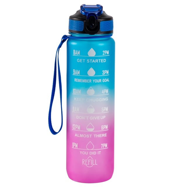 Sthlm Hydra Bottle Blue & Pink 1 liter