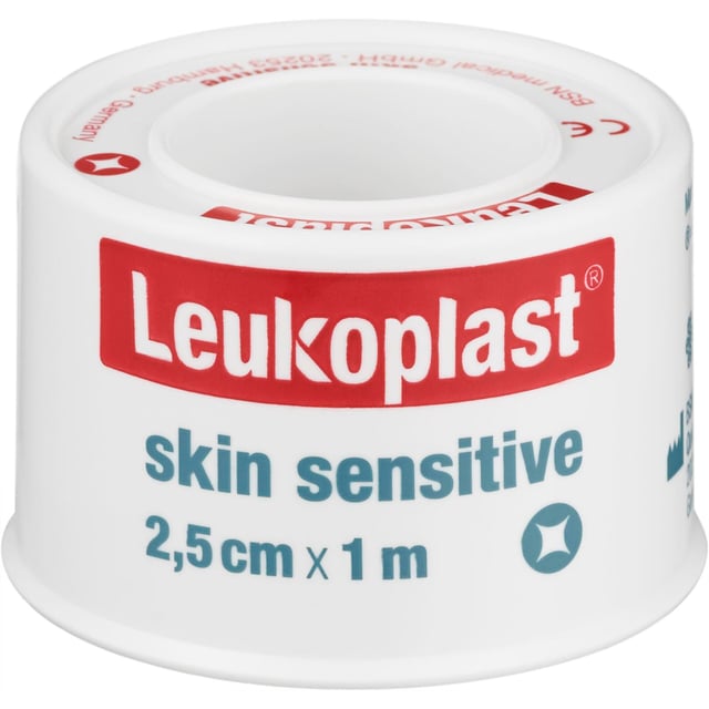 Leukoplast Skin Sensitive Silikontejp 2,5 cm x 1 m